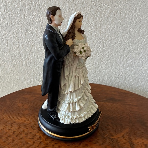 RARE Vintage Phantom of the Opera Wedding Music Box 1986 - Picture 4 of 7